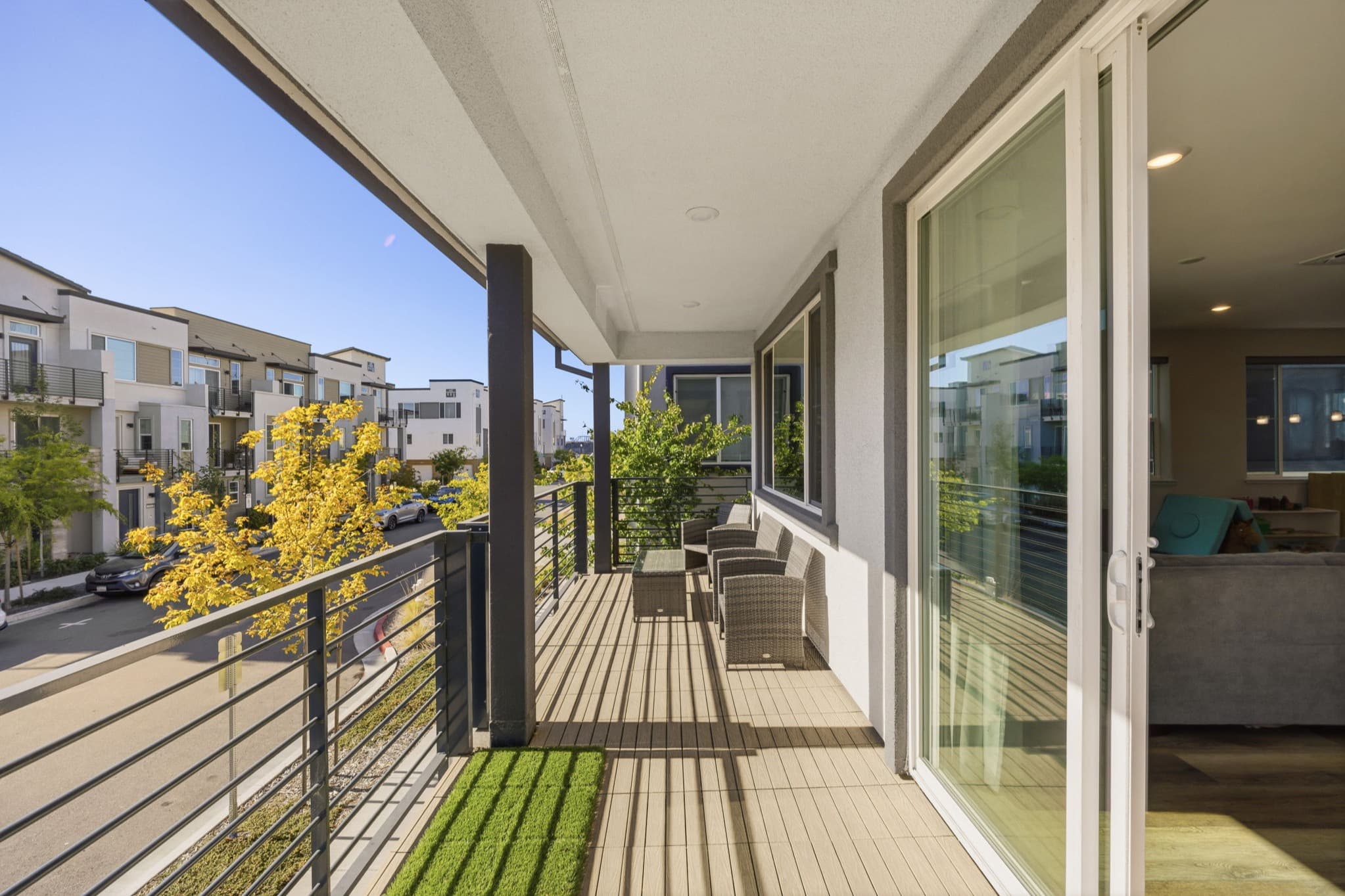 Balcony · second floor